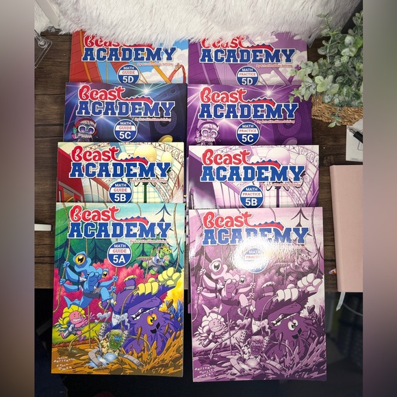 Beast Academy - Math Level 5 Full Set - Picture 2 of 7